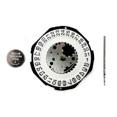 Hattori PC32 Um 3 Uhr Seiko Quarz Uhrwerk Datumsersatz