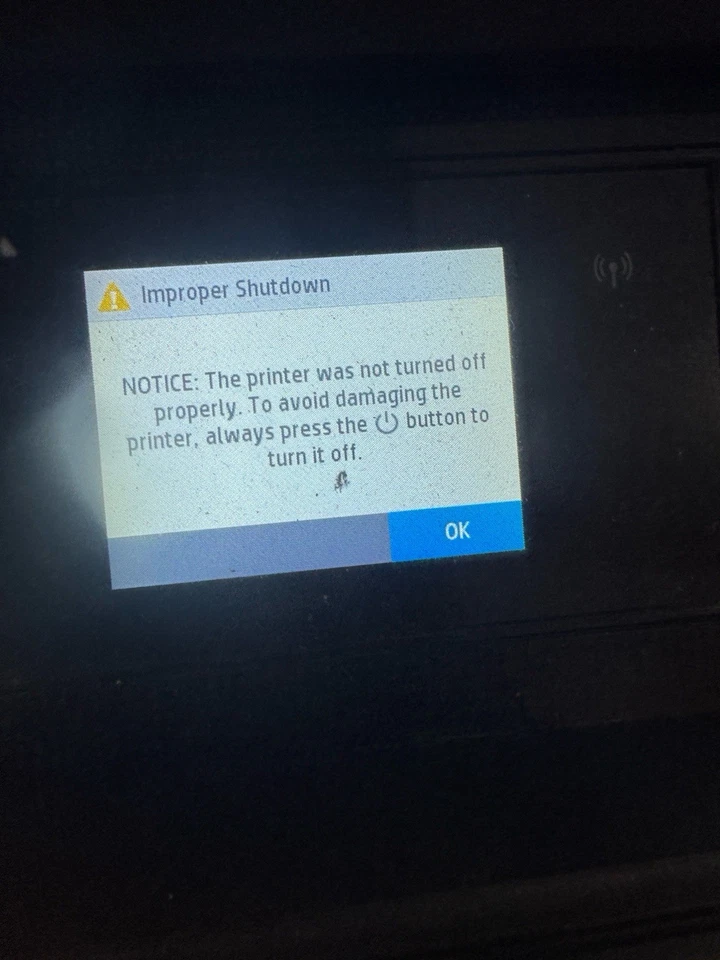 HP OfficeJet Pro 6978 Wireless All-In-One Inkjet Printer Tested Working Need Ink - Image 4 of 4