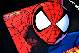 Marvel Super Heroes VS Street Fighter - B2 size Poster - Saturn Capcom - Japan