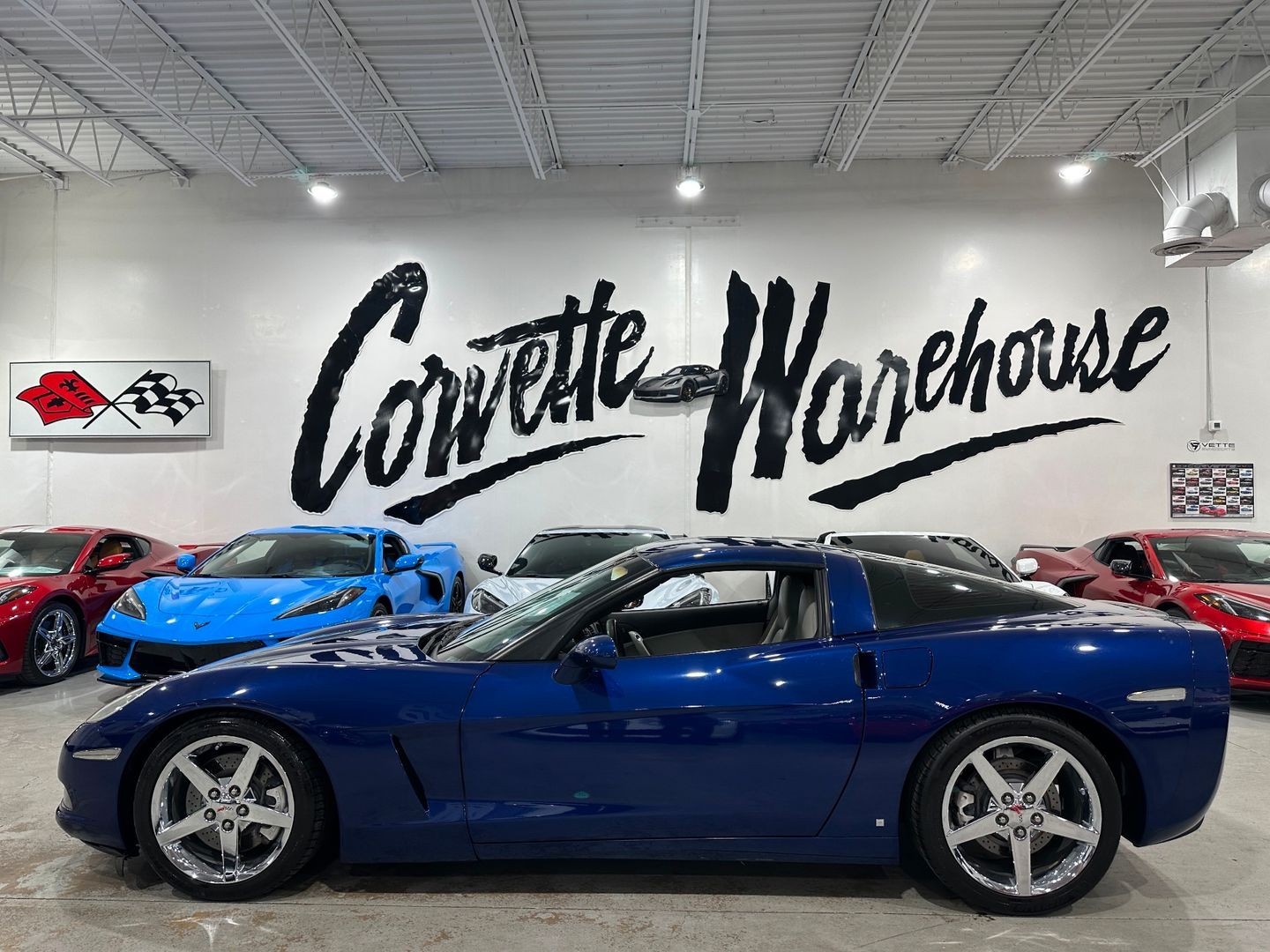 2007 [19U] LeMans Blue Metallic Chevrolet Corvette   | C6 Corvette Photo 2