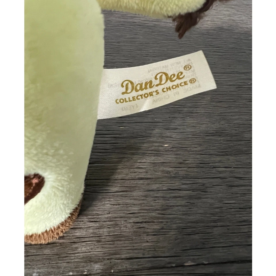 Juguete de peluche para bebé Dan Dee Collectors Choice amarillo/marrón jirafa corazón Foto 4 de 4