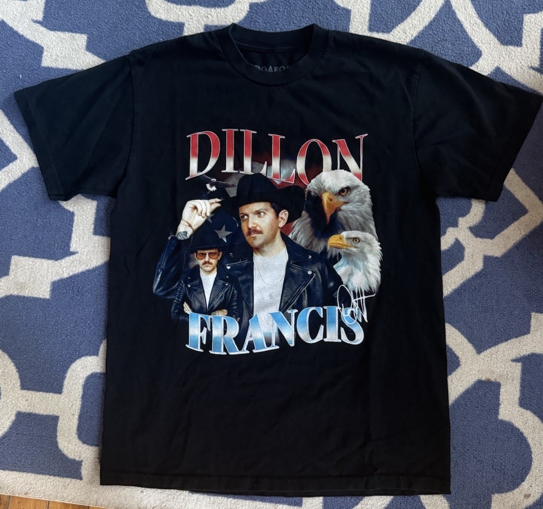 Vintage Rap Graphic Tee - Black