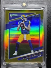 MATTHEW STAFFORD🔥REFRACTOR🔥RARE🔥SP🔥RAMS🔥HOLO🔥GOLD🔥 