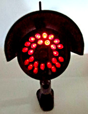Set of 2 Fake Security CCTV Camera W/ 26 LED Lights Night Activated Looks Real 