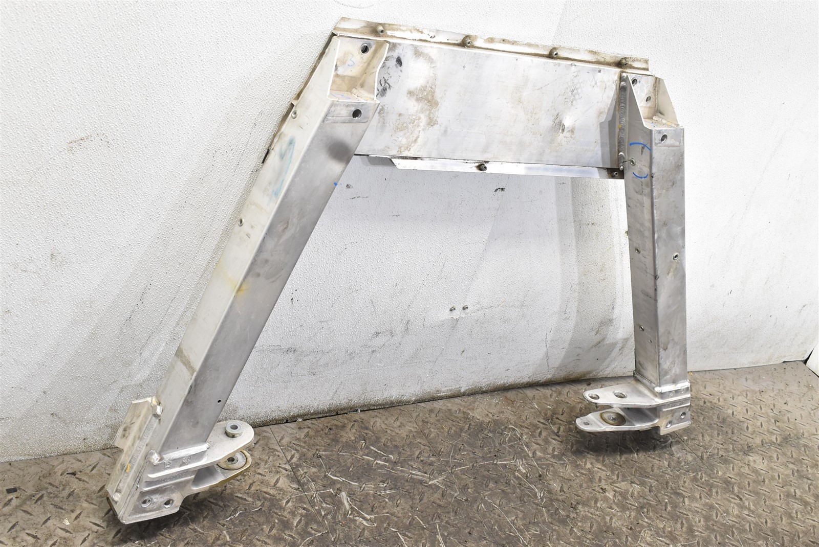 McLaren 570s Rear Subframe Crossmember Brace Bent 