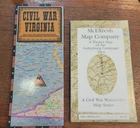 Civil War Maps; Lot of 2