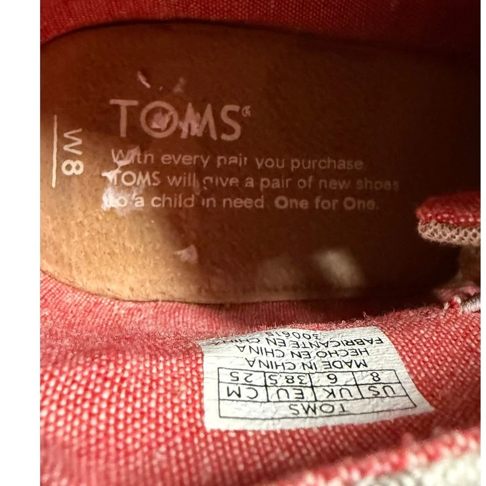 Botines de cuña con cordones Toms Toms Kala estampado azteca gris blanco alpargata talla 8 Foto 4 de 4