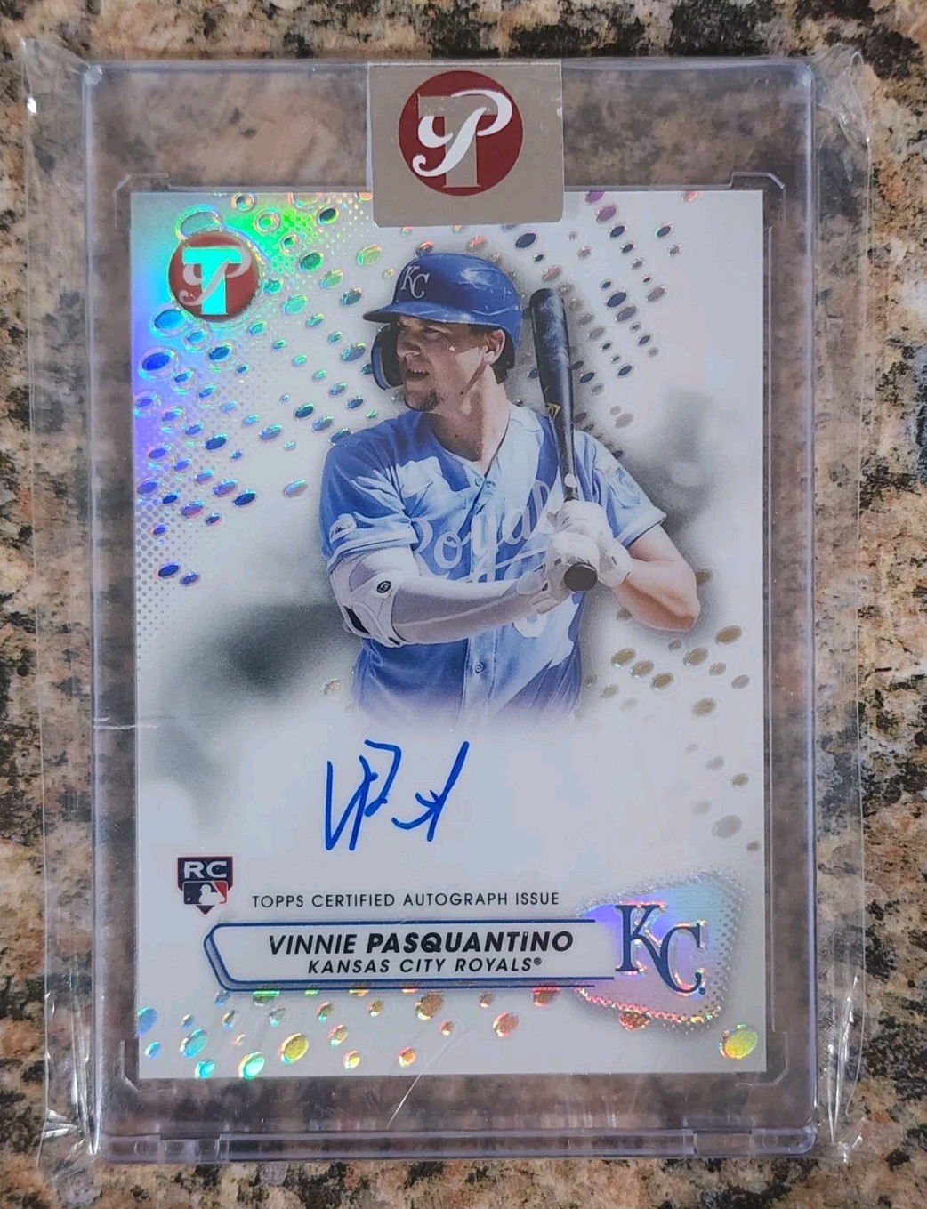 2023 Topps Pristine Autographs Vinnie Pasquantino (AU, RC) Italy 🔥 Royals