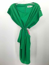 Pre-Owned Eliza J Green Size 10 Short Short Sleeve Dress