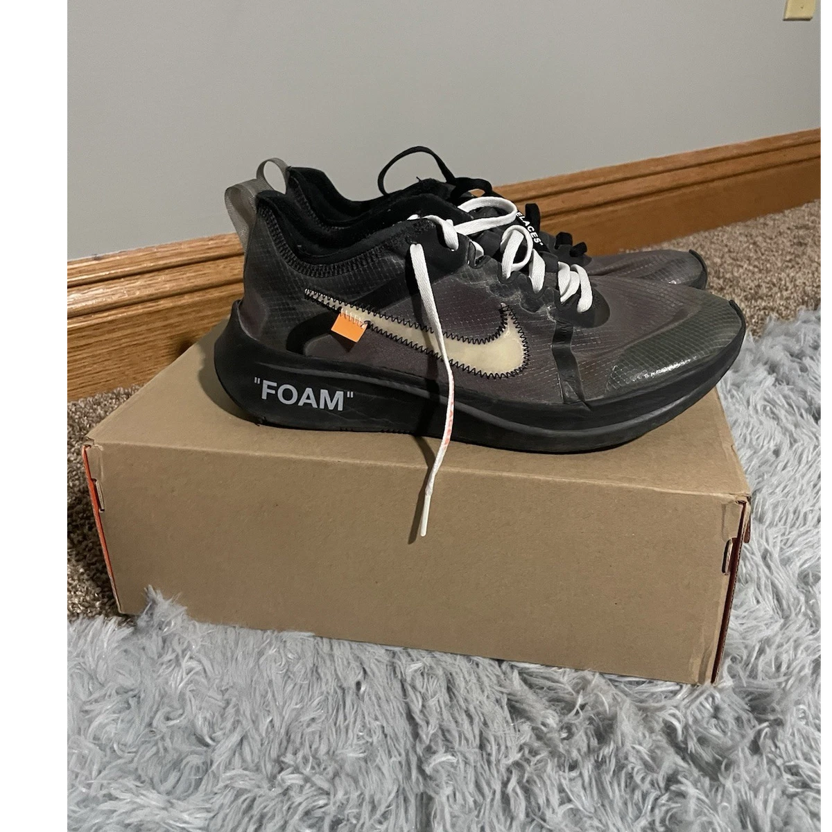 Preços baixos em Nike Zoom Fly 3 Black White | eBay