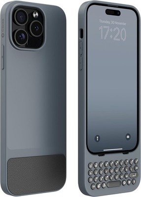Clicks Keyboard for iPhone 14 Pro   London Sky (Open Box)
