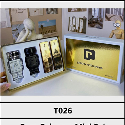 Paco Rabanne 1 Million Mini Gift Set 4 x 30 ml Fluid Fragrance Gift Sets