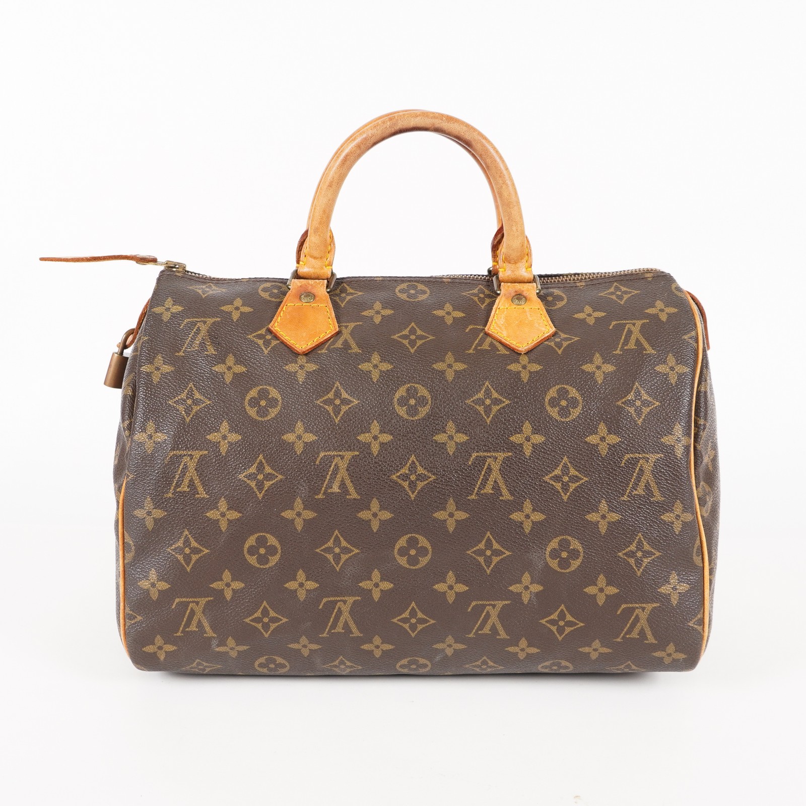 Authentic Louis Vuitton Monogram Speedy 30  Handbag M41526 vintage 05E295170029