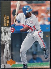 1994 Rondell White (RC) Montreal Expos MLB Upper Deck Rookie Card #237. rookie card picture