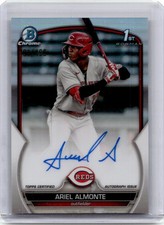 2023 Bowman Draft Prospect Autographs Refractor Ariel Almonte RC Auto /499