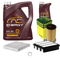 Mann Inspektionspaket 6L Mannol Energy 5W-30 FüR Hyundai Grandeur 3.3