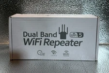 Dual Band Wifi Repeater Wifi 5 AC1200 2.4G/5G Extender