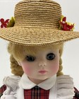 Madame Alexander Kids Doll McGuffey Ana Red Plaid Vinyl Cloth Blonde 14in — photo 3