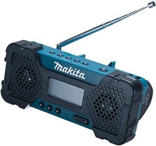 Makita Rechargeable AM FM Radio MR051 Body Only Blue From Japan New
