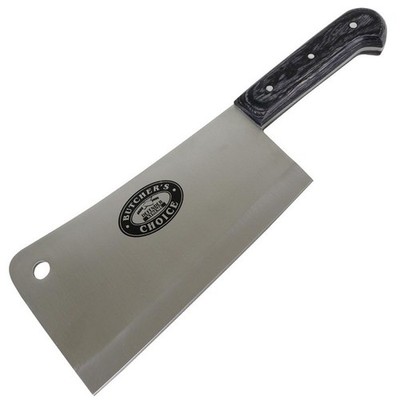 Defender-Xtreme 13'' Butcher Choice Stainless Steel Cleaver Knife Wood Handle New