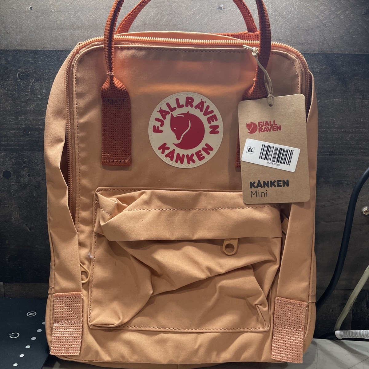 Fjallraven Kanken Mini Backpack Peach Sand / Terracotta