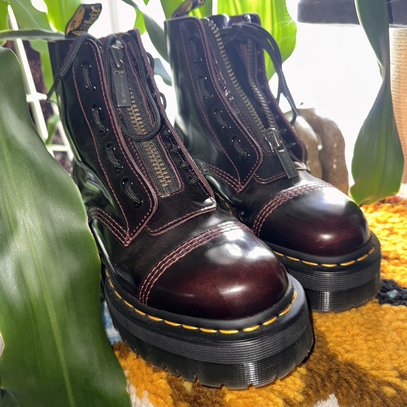 Dr. Martens Sinclair Arcadia Platform Leather Boo… - image 4