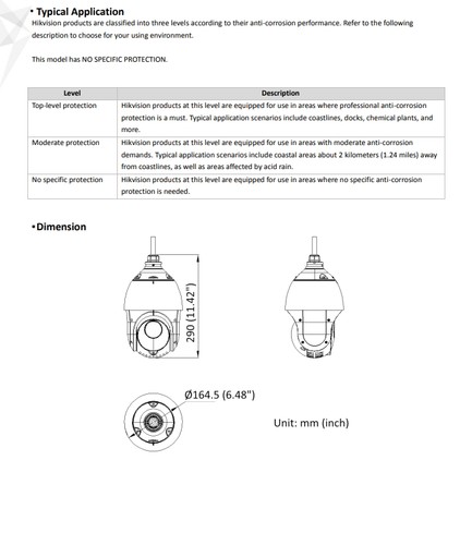 Original DS-2DE4225IW-DE(T5) 2 MP 25X Powered IR Acusense Speed Dome PTZ Camera - Picture 7 of 7
