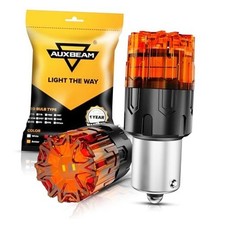 2026 B2 Series LED Bulb Soft Light Long Life 400 Brighter P21W 1156 Amber