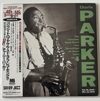 *SEALED* CHARLIE PARKER * THE COMPLETE ROYAL ROOST LIVE (1949) *Japan *CD* obi *