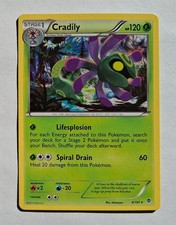 Pokemon - Cradily - Plasma Blast 4/101 - Rare - LP on eBay