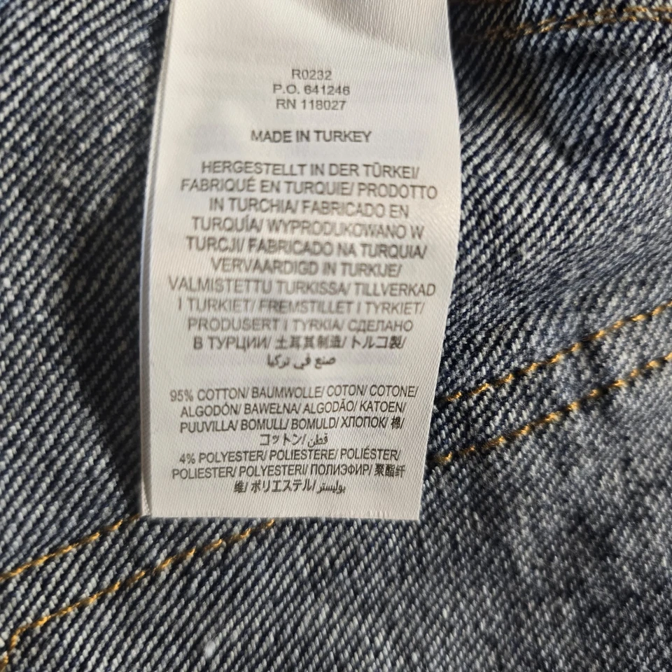 Boden 迷你裙女式 4 个深色牛仔前后布贴袋 A 字 Y2K 90 年代 — 第 4/4 张图片