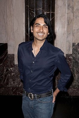 Actor Akbar Kurtha arrives at the Pantages Theatre on August 14 20- Old Photo
