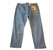 Wrangler 5 Star Relaxed Fit Jeans Mens Size 44 X 30 Light Blue Nwt