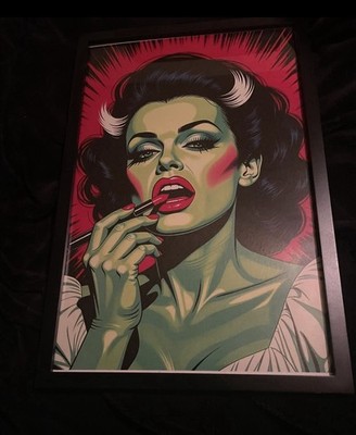 Sassy Lipstick Bride