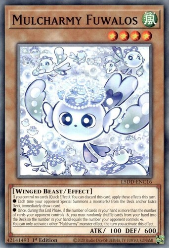Mulcharmy Fuwalos L5DD-ENC16 Common 1st Edition Legendary 5D's Decks