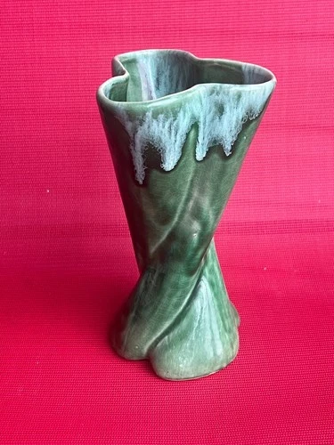 Rare Anna Van Briggle Colorado Springs in volcanic drip effect