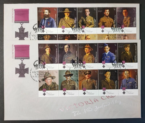 NEW ZEALAND 2011 VICTORIA CROSS FDC SET (F)