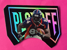 Shannon Sharpe 1999 Playoff Absolute SSD Honors Silver 43/100