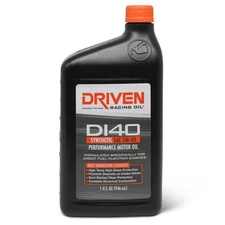 Driven Racing Engine 18406, Direct Injection DI40 Oil, Synthetic 5W-40, 1 Quart