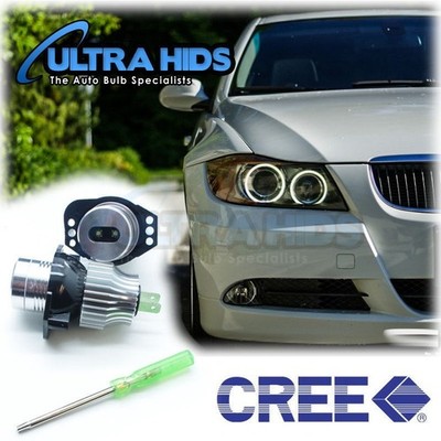 * BMW 3er E90 E91 LED Angel Eyes Marker 7000K XENON RINGE WEISS A18