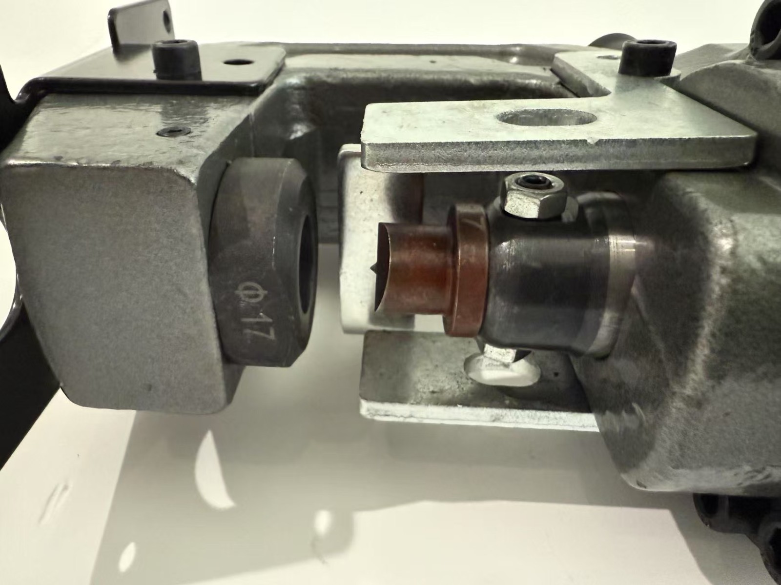 42V Cordless Electric Hydraulic Hole Puncher Kit w/ 5 Dies for Metal Sheet Steel