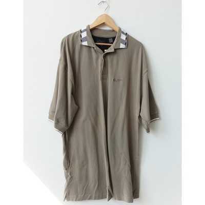 Classic Golf Polo Shirt Mens XL Khaki Neutral Old Money GREG NORMAN Beige NEW