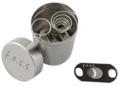 F.e.s.s. Car Ashtray Can Portable Cigar Cigarette Travel Ashtray Fits in Cup