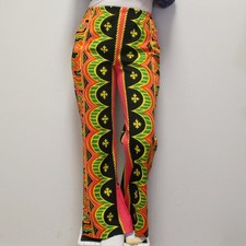 Vintage 70s Groovy Funky High Waisted Flare Pants
