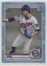 2020 Bowman Draft Chrome Sky Blue Refractor Marco Raya #BD-63 uk2
