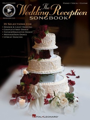 The Wedding Reception Songbook Piano Sheet Music Guitar Chords 35 Songs Book