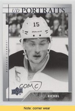 2017-18 Upper Deck Portraits Jack Eichel #P-9 READ 0e3