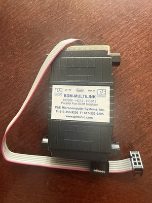 P&E Microcomputer Systems Bdm-Multilink Hcs08 Hc12 Hcs12 Parallel Port Interface