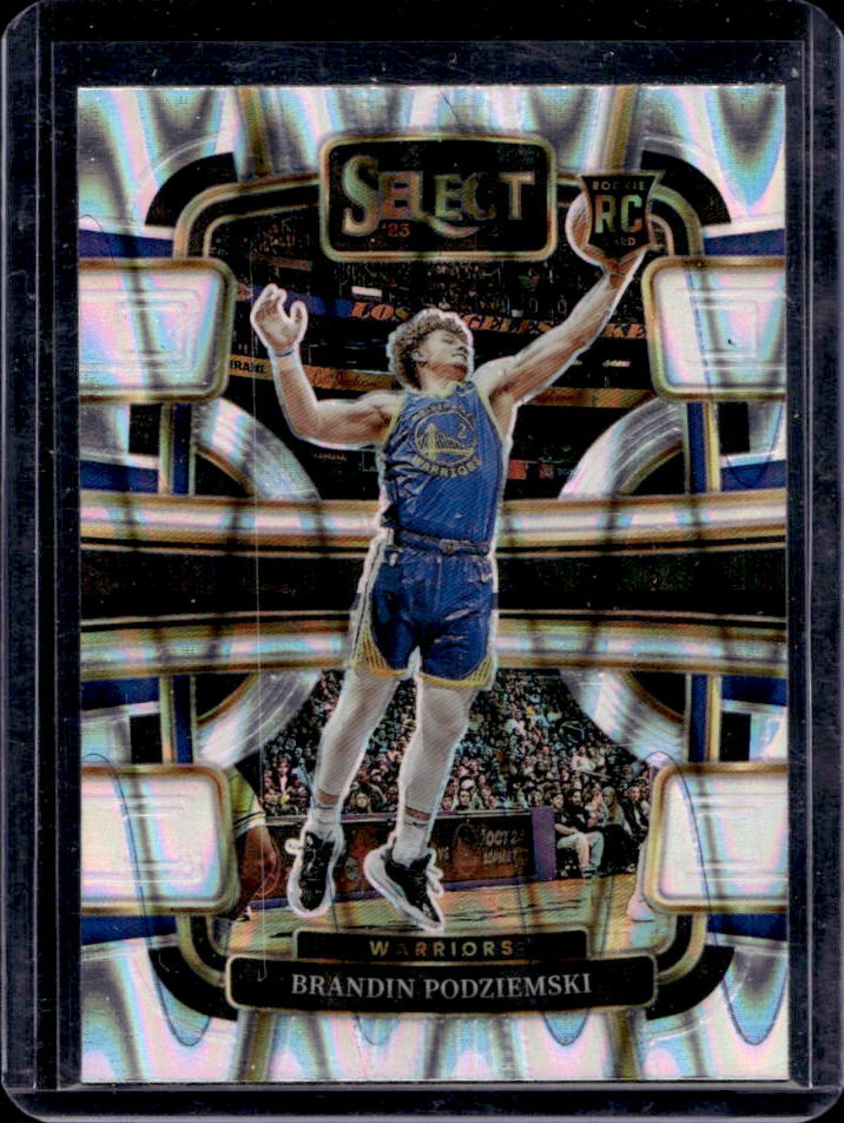 2023-24 Select Brandin Podziemski RC Tectonic Prizms Concourse #93 Warriors