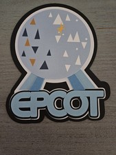 Disney's EPCOT Handmade/Printed Scrapbook Embellishment Die Cut